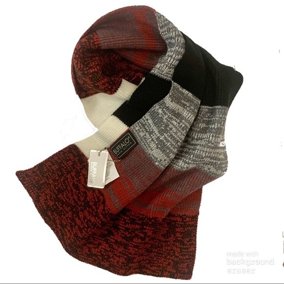 Buffalo Striped Scarf Unisex - Picture 3 of 9